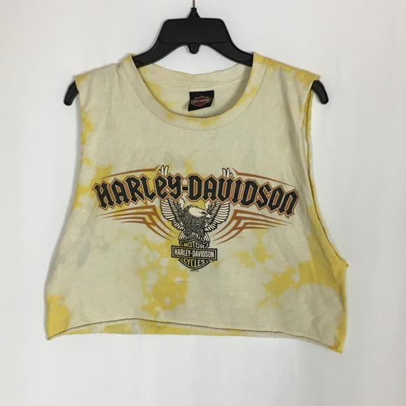 Harley-Davidson Tops - Harley Davidson Sleeveless Crop Top